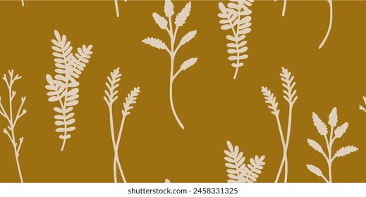 Botanical pattern illustration floral graphic
