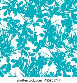 Botanical pattern seamless background tile