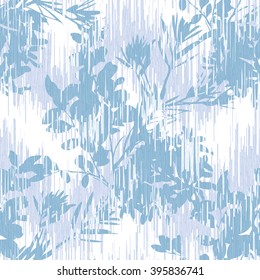 Botanical pattern seamless vector background tile