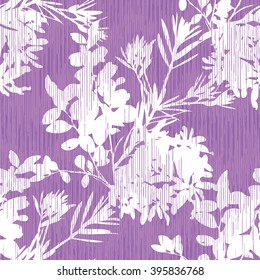 Botanical pattern seamless vector background tile