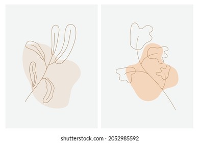 botanical plant vector design background