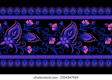 Botanical Seamless. Background Seamless Pattern Geometric Ethnic pattern design 
for background, carpet, wallpaper, clothing, wrapping, Batik, fabric, printing textile illustration.
