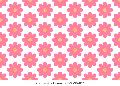 Fundo de padrão sem emenda botânica com ervas e plantas, flores, folhas e muito mais. Fundo de padrão contínuo de botânica e natureza
