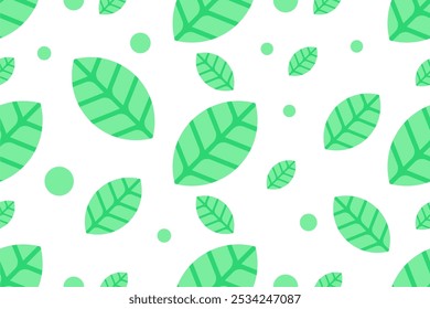 Fundo de padrão sem emenda botânica com ervas e plantas, flores, folhas e muito mais. Fundo de padrão contínuo de botânica e natureza