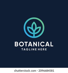 botanical simple logo design inspirations