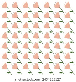 Botanical Spring Summer Design Pattern Vector