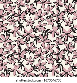 Botanical tropical Floral seamless Pattern for fashion prints, swimwear, backgrounds, websites, wallpaper, crafts