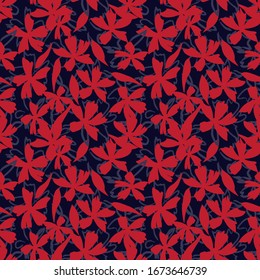 Botanical tropical Floral seamless Pattern for fashion prints, swimwear, backgrounds, websites, wallpaper, crafts