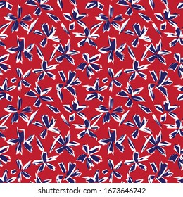 Trama tropical floral sin fisuras para impresiones de moda, ropa de baño, fondos, sitios web, papel pintado, artesanía