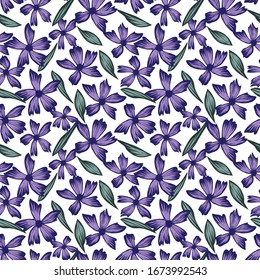 Botanical tropical Floral seamless Pattern for fashion prints, swimwear, backgrounds, websites, wallpaper, crafts