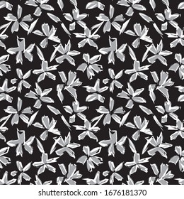 Trama tropical floral sin fisuras para impresiones de moda, ropa de baño, fondos, sitios web, papel pintado, artesanía