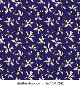 Botanical tropical Floral seamless Pattern for fashion prints, swimwear, backgrounds, websites, wallpaper, crafts