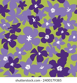 Botanical tropical Floral seamless Pattern for fashion prints, swimwear, backgrounds, websites, wallpaper, craft