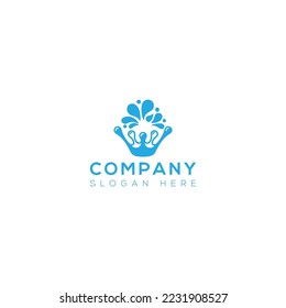 botanical vector art logo design  
