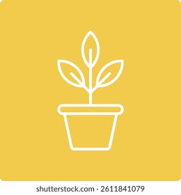 Botanical vector icon. Can be used for printing, mobile and web applications.
