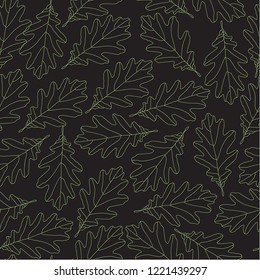 Botanical vector seamless pattern. Ornament texture back background 19