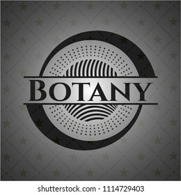 Botany dark badge
