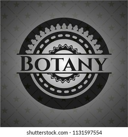 Botany dark emblem