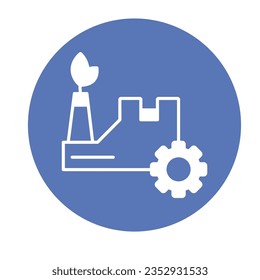 Botany factory vector icon which can easily modify or edit


