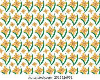 Botany Blume Muster Stoff Design