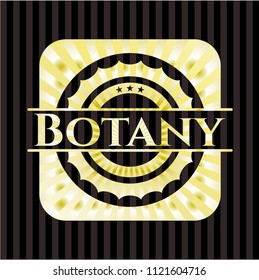 Botany golden badge