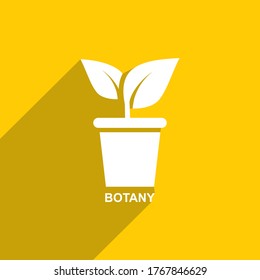 botany icon, medical icon vector