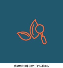  Botany icon vector, 