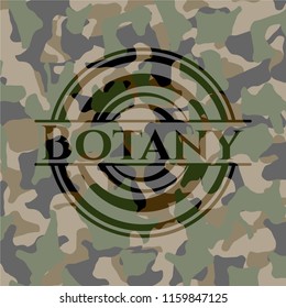 Botany on camo pattern