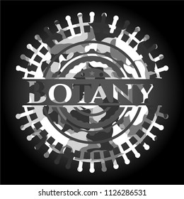 Botany on grey camo texture