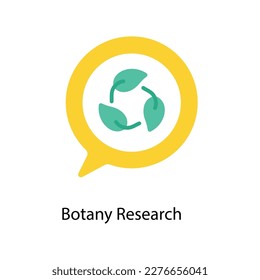 Botany Research Vector Flat Icons. Simple stock illustration stock