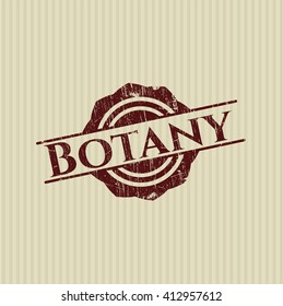 Botany rubber stamp