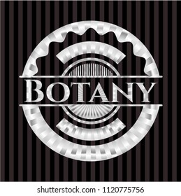 Botany silver badge or emblem