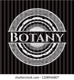  Botany silvery shiny emblem