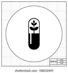 Botany simple icon