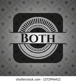 Both realistic dark emblem
