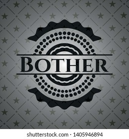 Bother dark emblem. Retro. Vector Illustration. Detailed.
