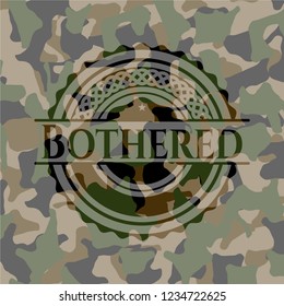 Bothered on camouflage pattern