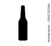 botle beer icon sign signifier vector