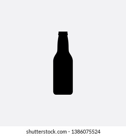 botle beer icon sign signifier vector