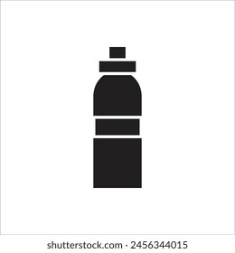 botle water vector icon line template