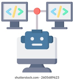 Botnets Icon Element For Design