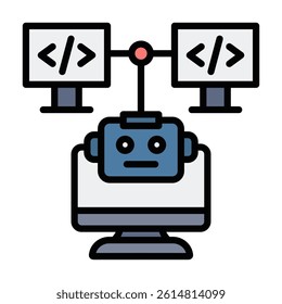 Botnets Icon Element For Design