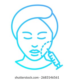 Elemento De Ícone Botox Para Design