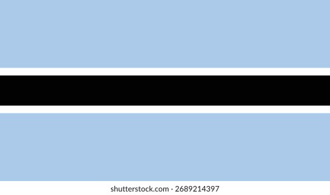 Botswana. Botswanan. Botswana Flag. National Flag Of Botswana. 30 September. Independence day of Botswana. Flags Of the world. Botswanans