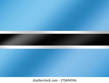 Botswana flag themes idea design