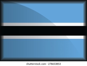 Botswana flag themes idea design