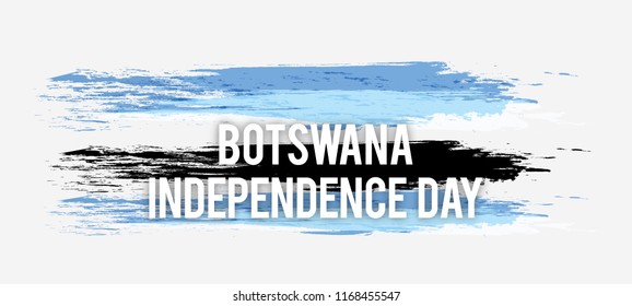 Botswana Independence Day Background.