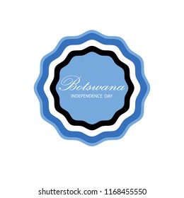 Botswana Independence Day Background.