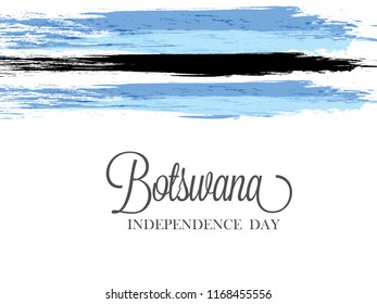 Botswana Independence Day Background.