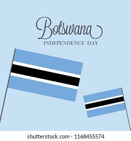 Botswana Independence Day Background.